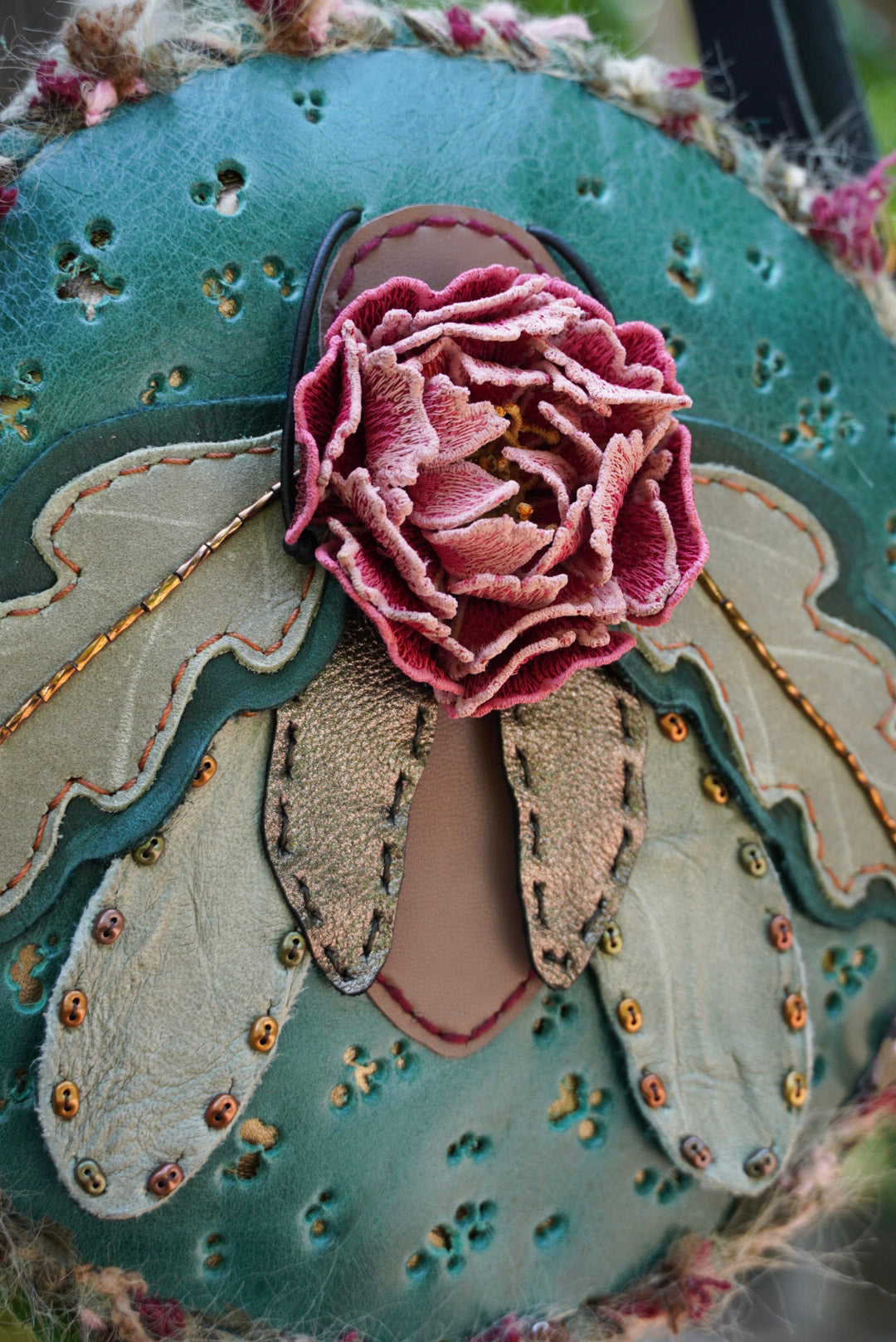 Peony Moth Bag