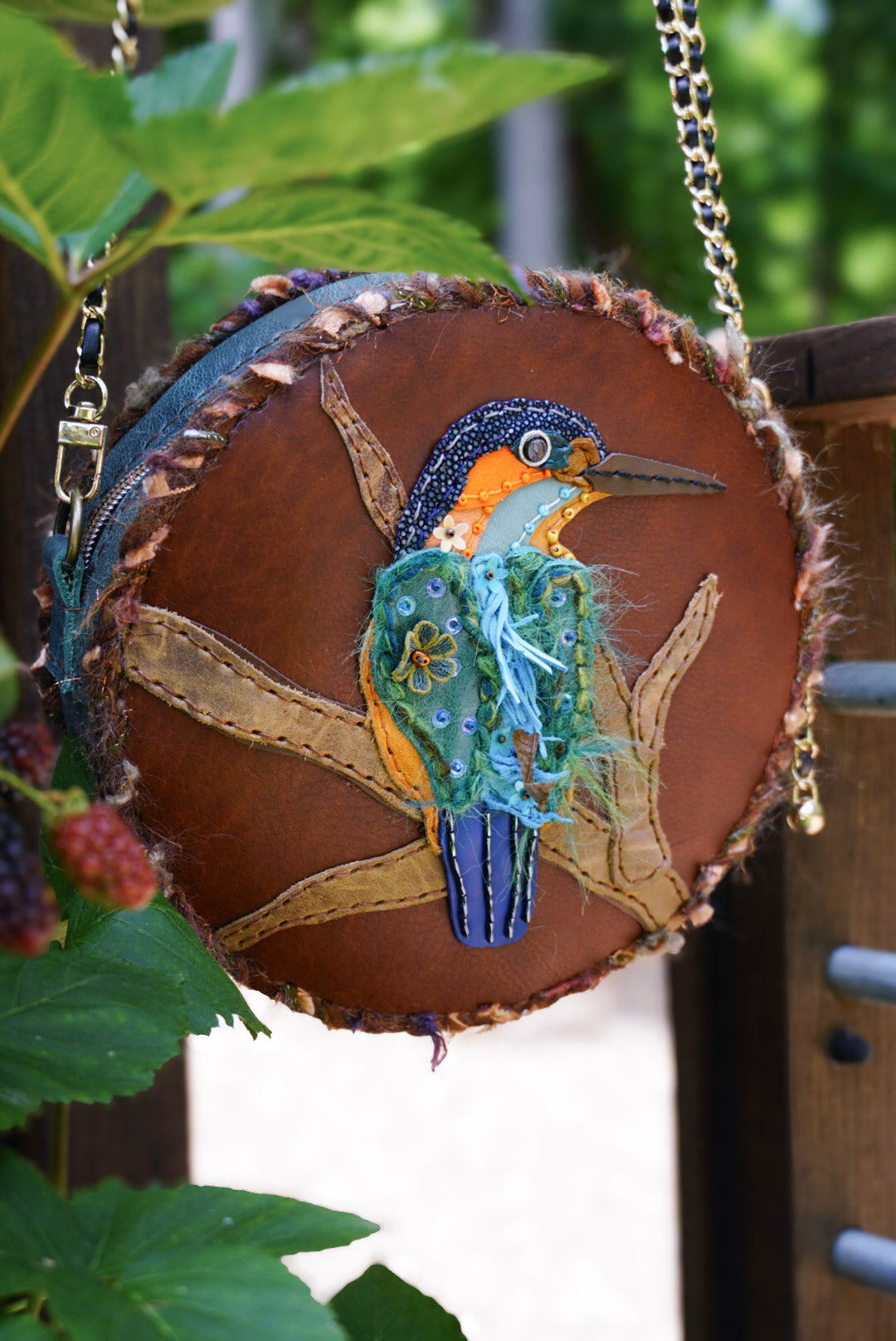 Kingfisher Bird Bag