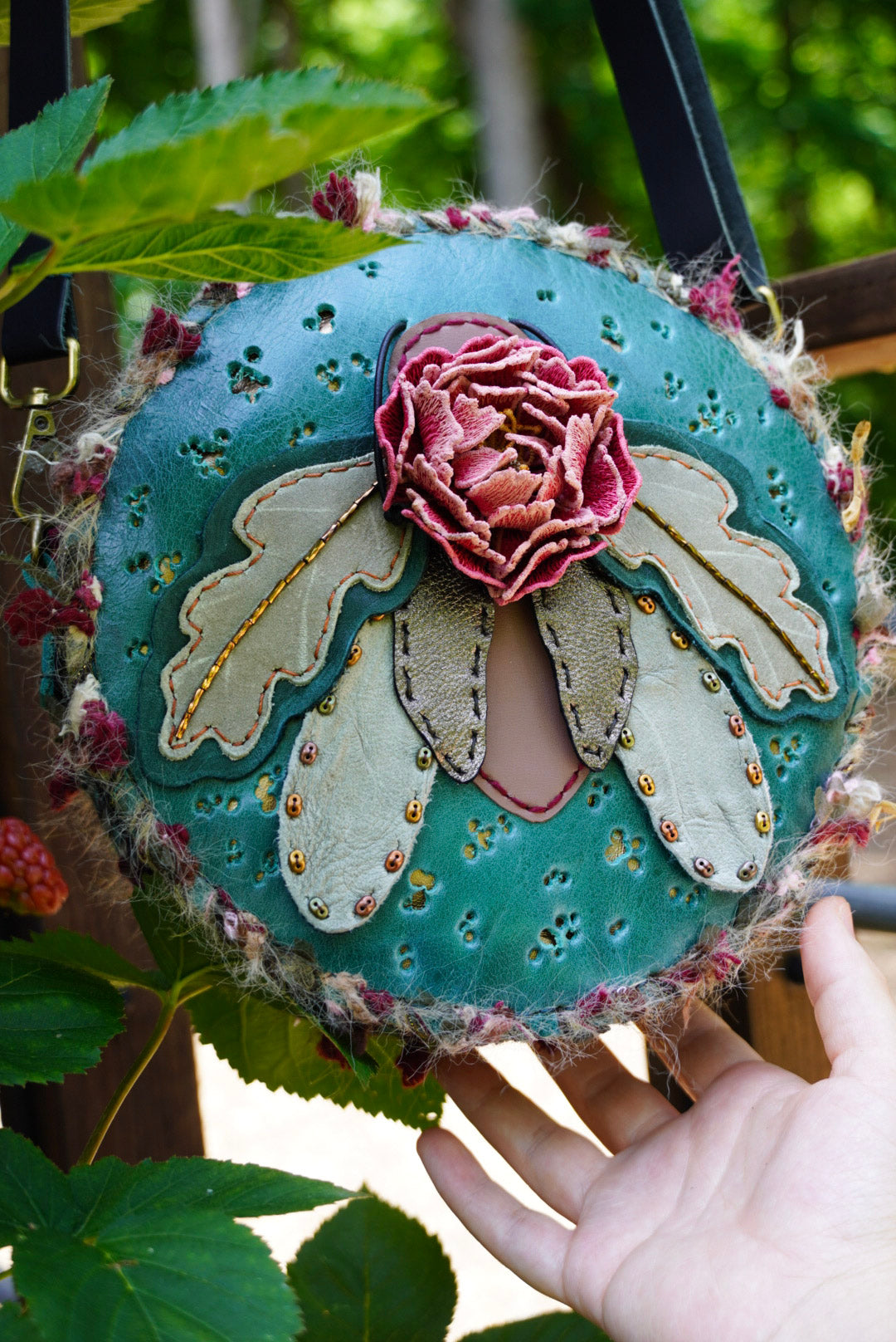 Peony Moth Bag