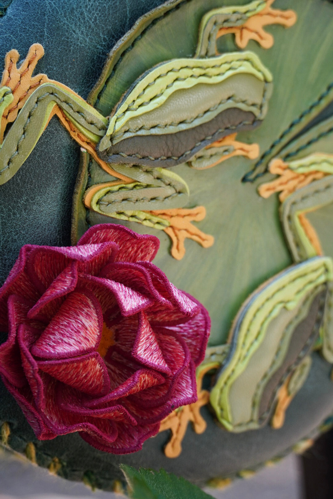 Frogs on Lily Pad Bag