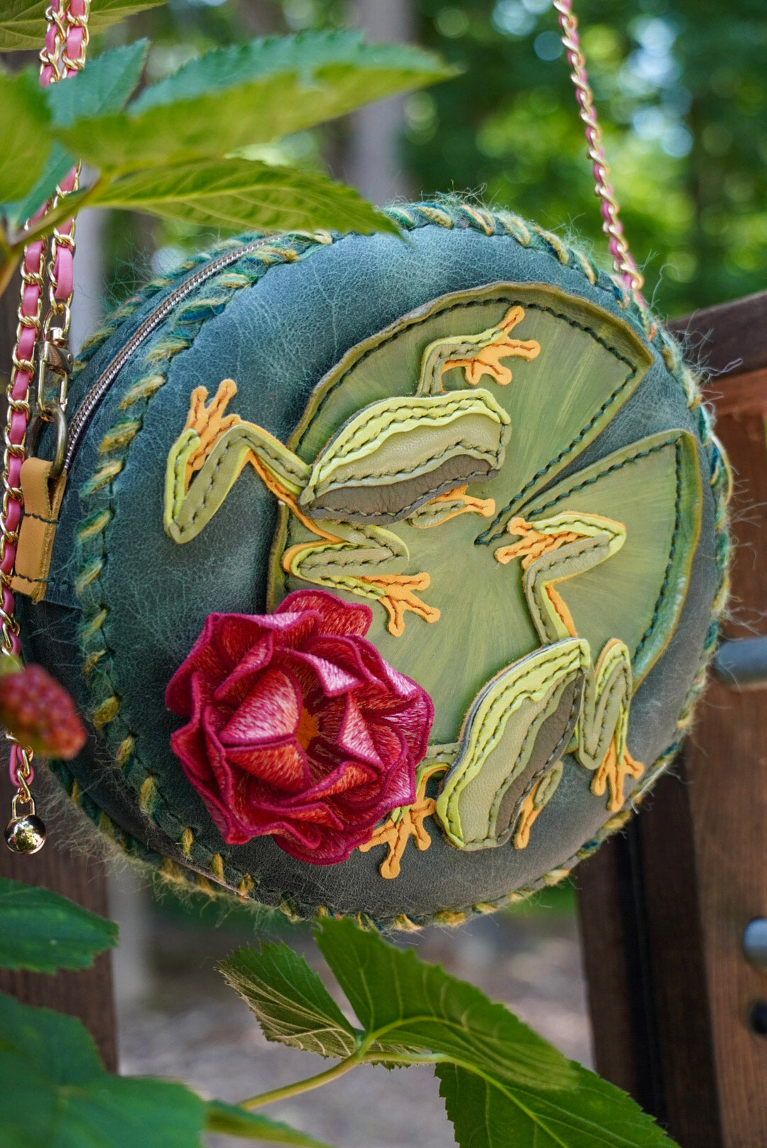 Frogs on Lily Pad Bag