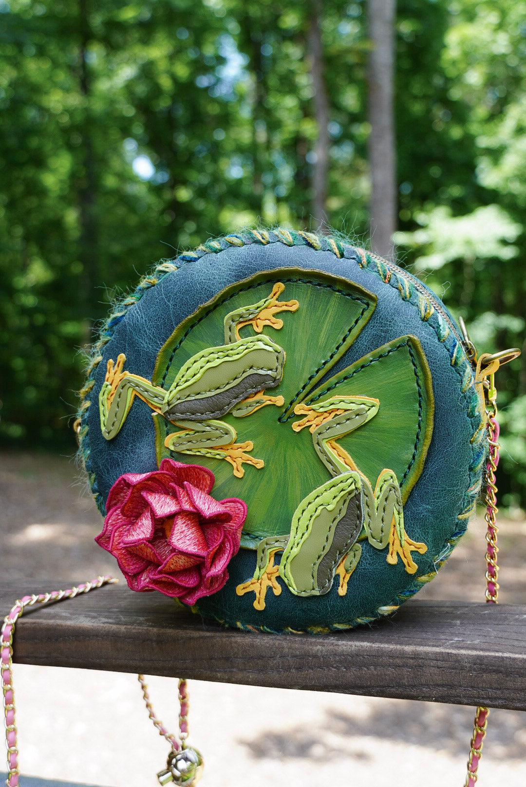 Frogs on Lily Pad Bag