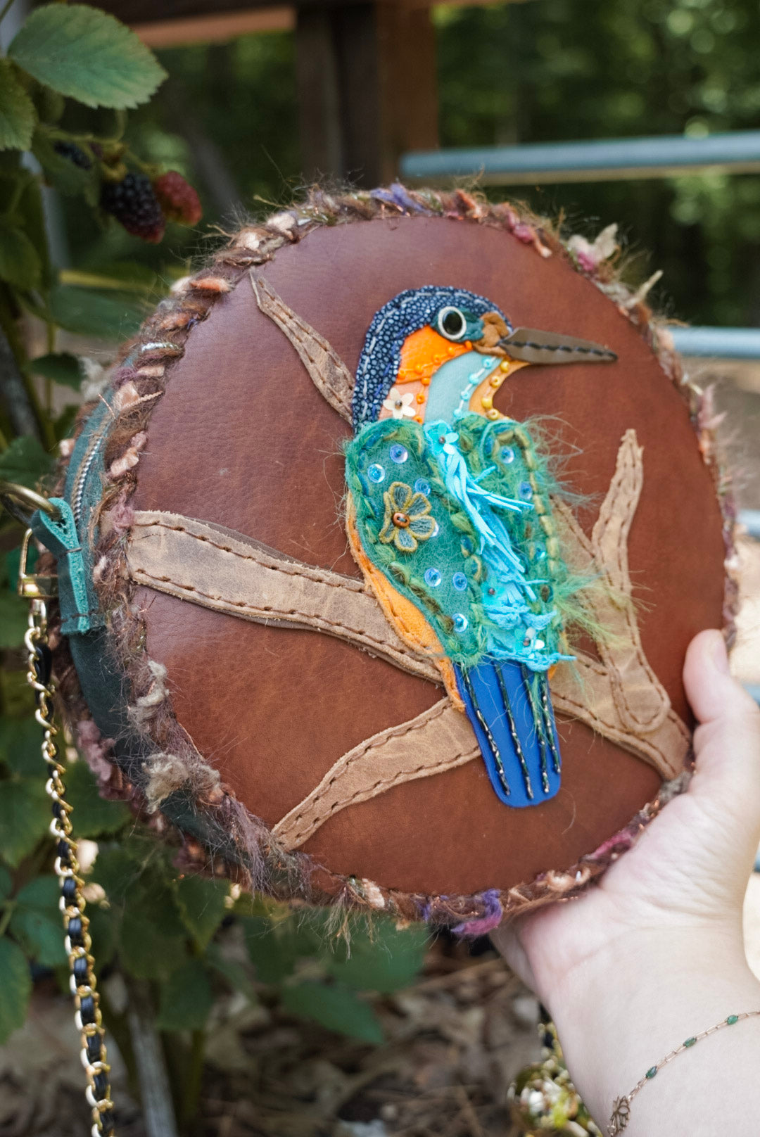 Kingfisher Bird Bag