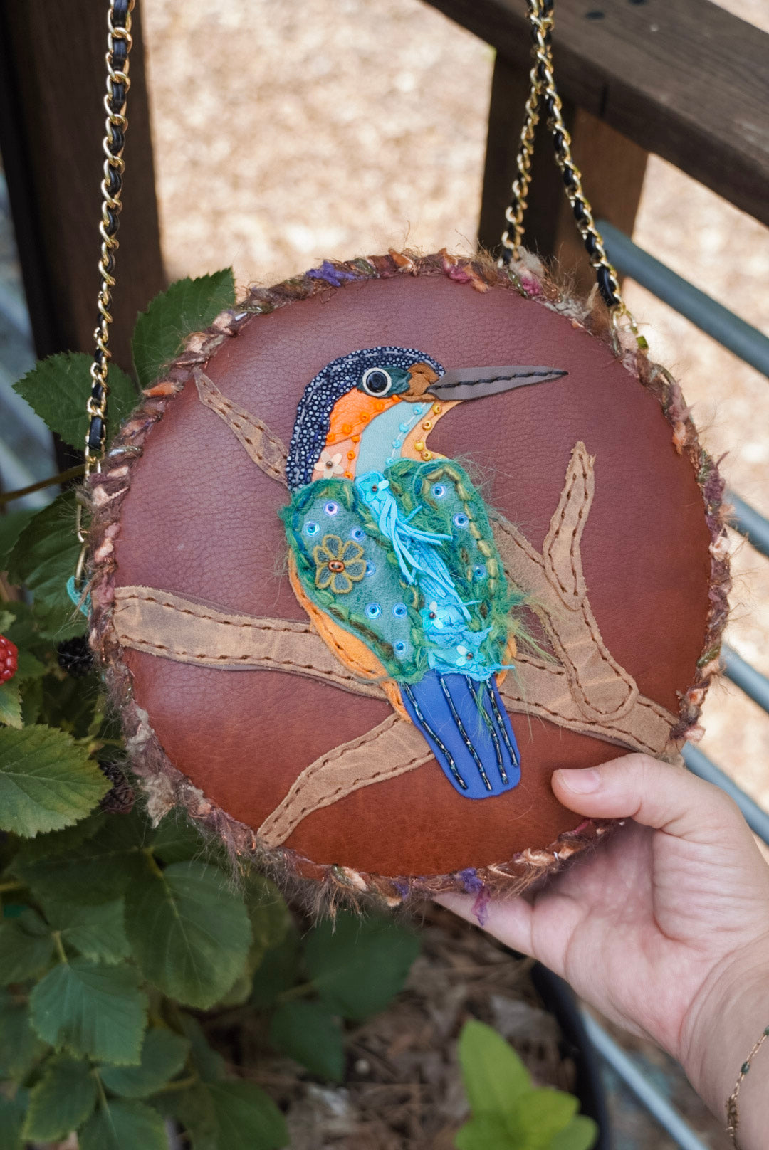 Kingfisher Bird Bag