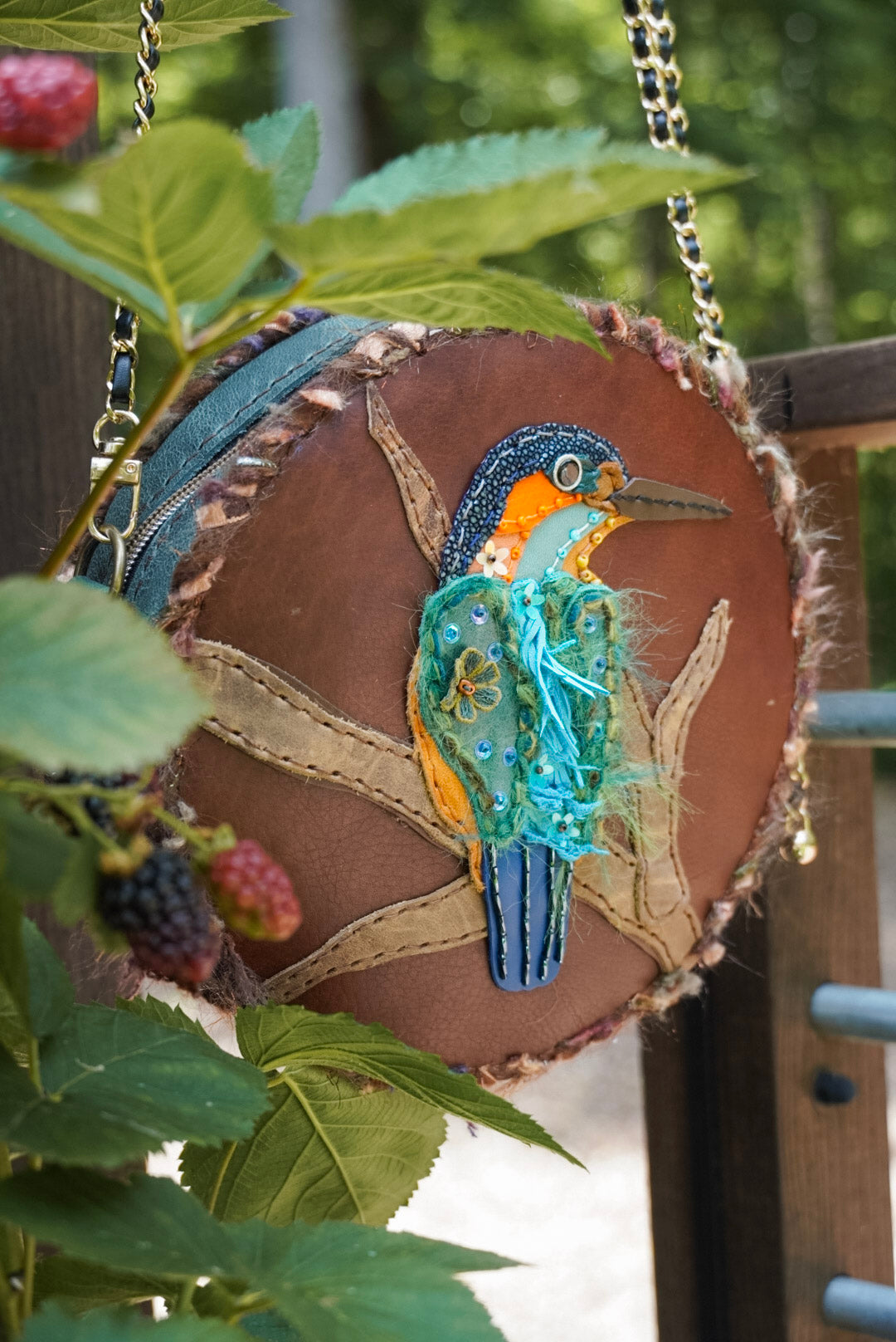 Kingfisher Bird Bag