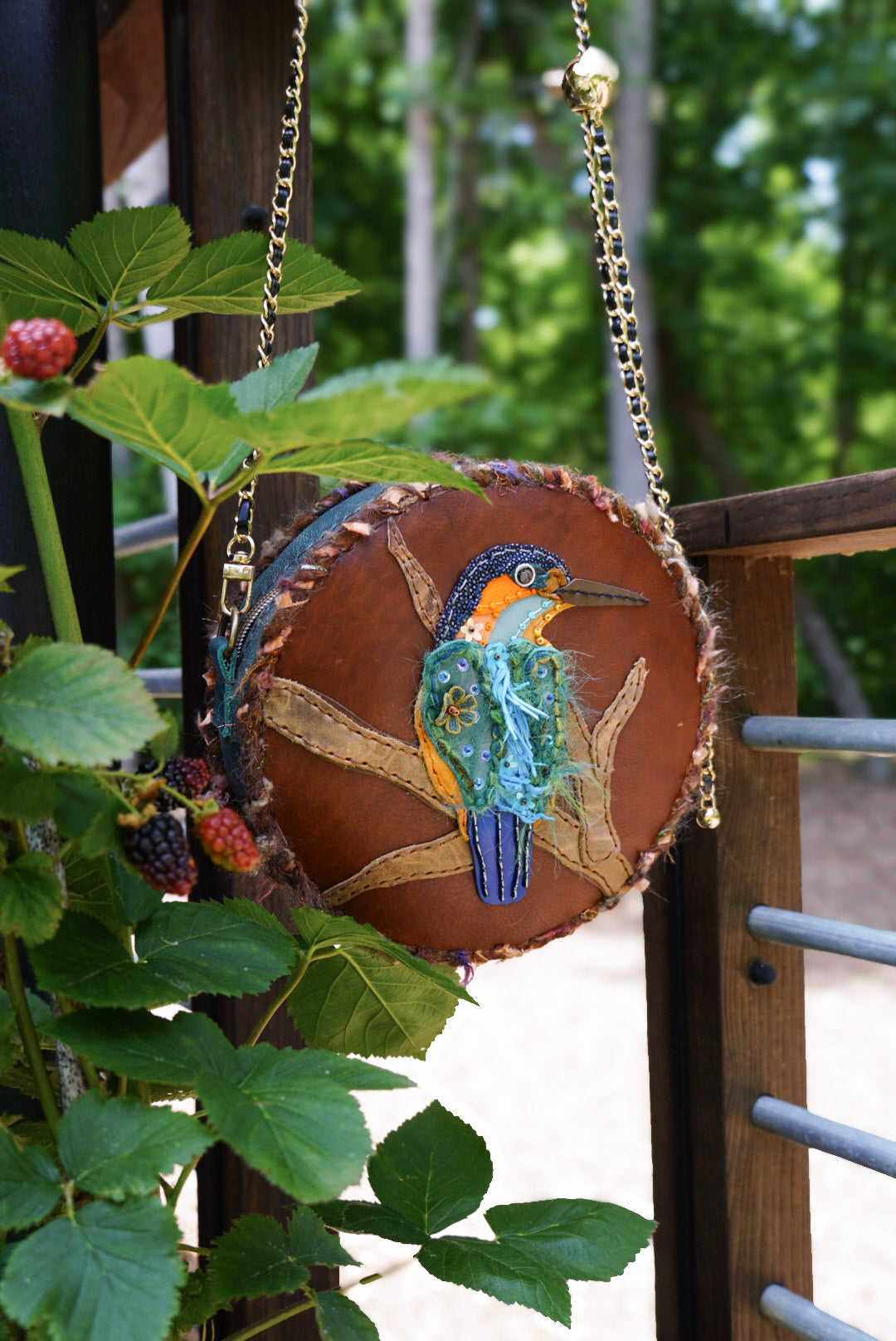 Kingfisher Bird Bag